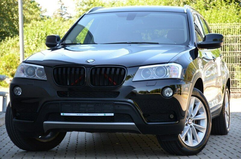 Czarny Używany 2014 BMW X3 SUV | 58 900 zł (Dobra cena) - Obraz 1/4