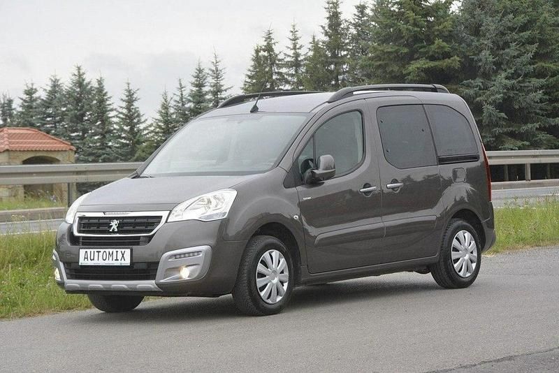 Używany Peugeot Partner 131 KM (96 kW) 2018 Brązowy Minivan