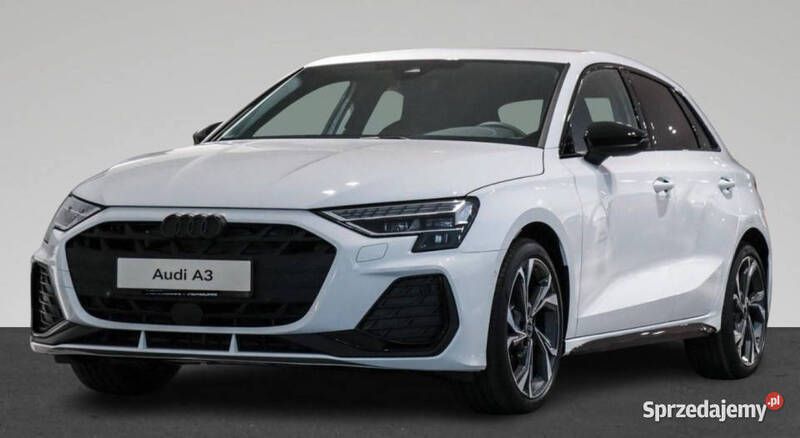 Biały Nowe 2025 Audi A3 Sportback Ambiente Hatchback | 133 112 zł (Super Cena) - Obraz 1/4