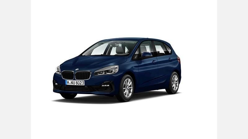 Niebieski śródziemnomorski metalizowany Używany 2021 BMW 218 Active Tourer Advantage Minivan | 69 900 zł (Super Cena) - Obraz 1/3