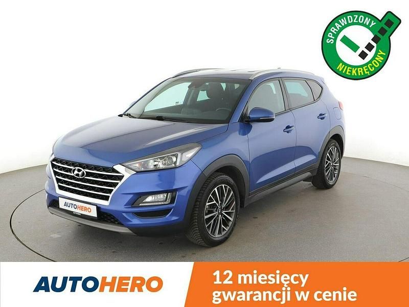 Niebieski Używany 2019 Hyundai Tucson SUV | 68 900 zł (Dobra cena) - Obraz 1/3