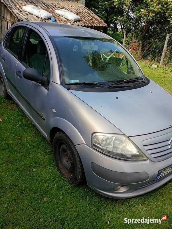 Szary Używany 2003 Citroën C3 Hatchback | 1300 zł (Dobra cena) - Obraz 1/4