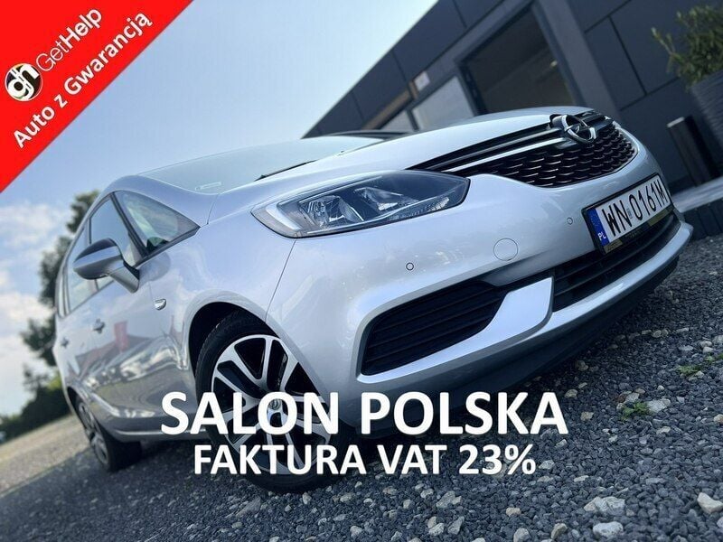 Srebrny (metalik) Używany 2019 Opel Zafira Minivan | 58 900 zł (Dość drogi) - Obraz 1/4
