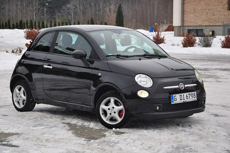 Używany Fiat 500 100 KM (73 kW) 2008 Czarny (metalik) Hatchback