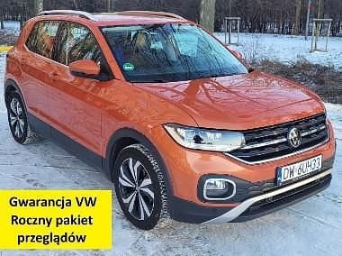 Używany VW T-Cross Style 110 KM (80 kW) 2022 Pomarańczowy SUV