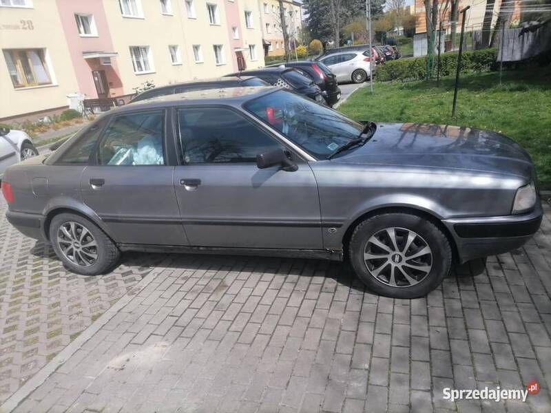 Szary Używany 1993 Audi 80 Sedan/Limuzyna | 3000 zł - Obraz 1/2
