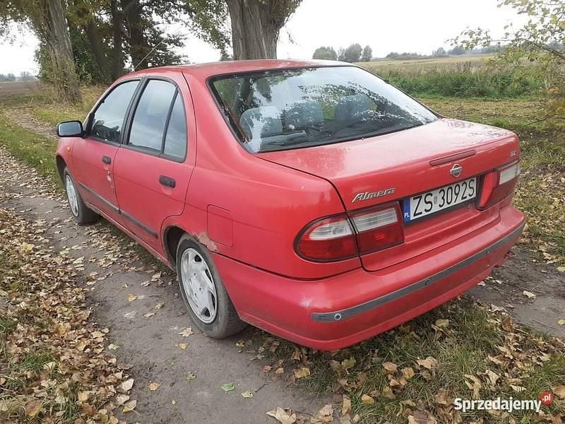 Czerwony Używany 1998 Nissan Almera Sedan/Limuzyna | 900 zł - Obraz 1/3