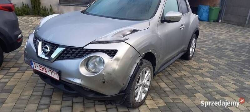 Srebrny Używany 2018 Nissan Juke SUV | 33 500 zł - Obraz 1/4