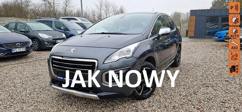 Szary (metalik) Używany 2015 Peugeot 3008 Minivan | 34 900 zł (Dobra cena) - Obraz 1/4