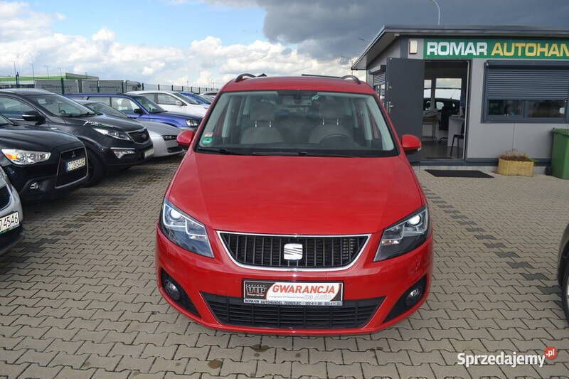Czerwony Używany 2014 Seat Alhambra Minivan | 46 900 zł (Uczciwa cena) - Obraz 1/4