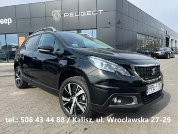 Czarny Używany 2018 Peugeot 2008 Active SUV | 48 100 zł (Dobra cena) - Obraz 1/4