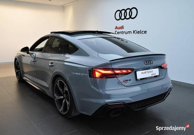 Szary Używany 2021 Audi RS5 Ambiente Coupe | 319 980 zł - Obraz 1/4