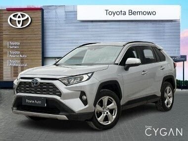 Srebrny Używany 2021 Toyota RAV4 Hybrid Comfort SUV | 134 900 zł (Uczciwa cena) - Obraz 1/3