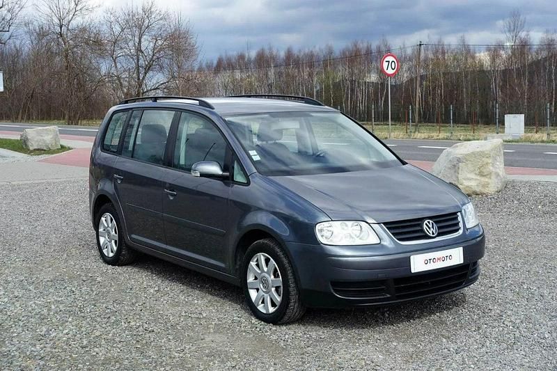 Szary Używany 2004 VW Touran Minivan | 12 900 zł (Drogi) - Obraz 1/1