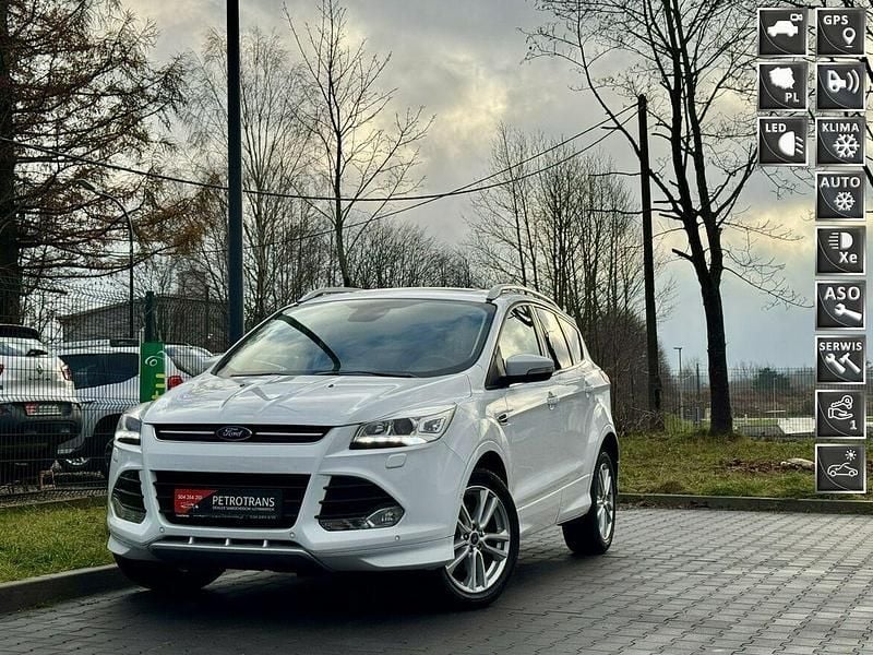 Biały Używany 2016 Ford Kuga SUV | 39 900 zł (Super Cena) - Obraz 1/4