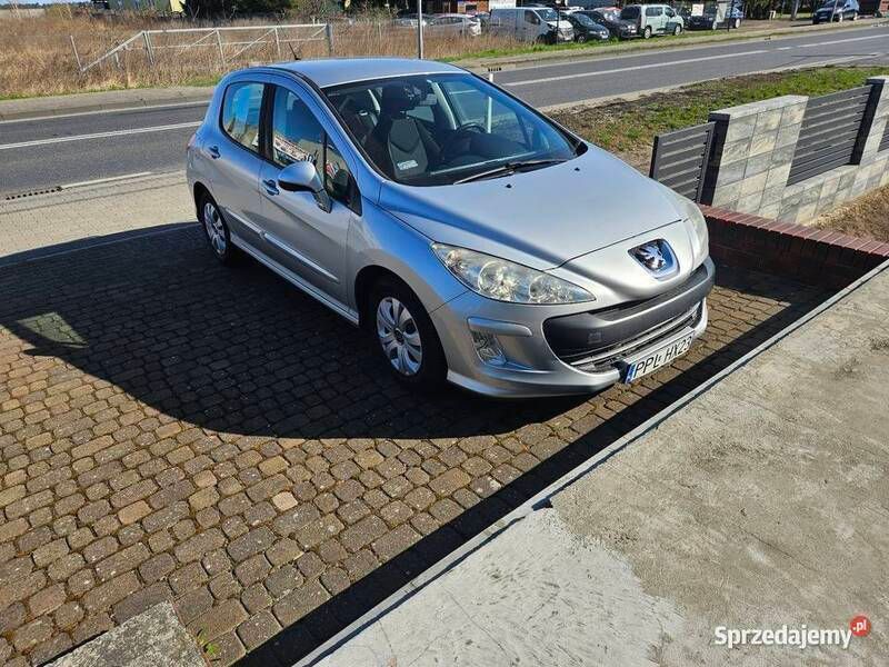 Srebrny Używany 2010 Peugeot 308 Hatchback | 12 900 zł (Uczciwa cena) - Obraz 1/4