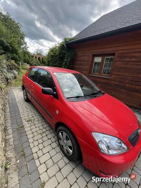 Czerwony Używany 2002 Toyota Corolla Hatchback | 3600 zł (Uczciwa cena) - Obraz 1/4