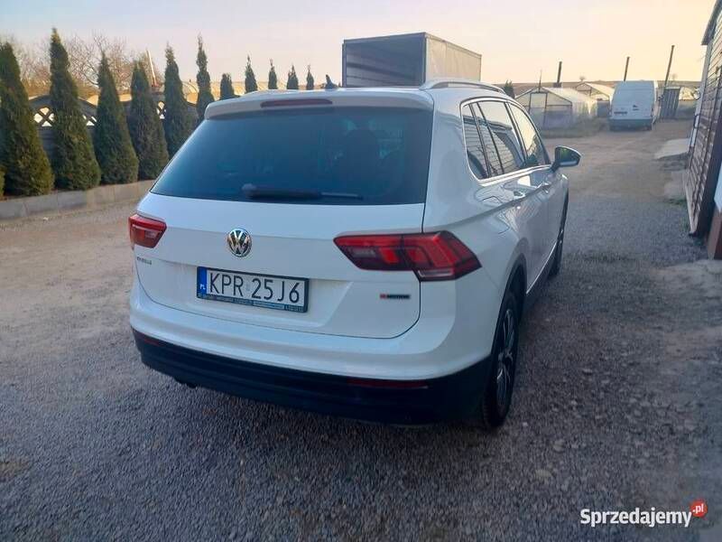 Biały Używany 2018 VW Tiguan SUV | 73 000 zł (Dobra cena) - Obraz 1/4
