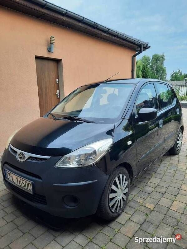 Czarny Używany 2008 Hyundai i10 Hatchback | 6900 zł - Obraz 1/4