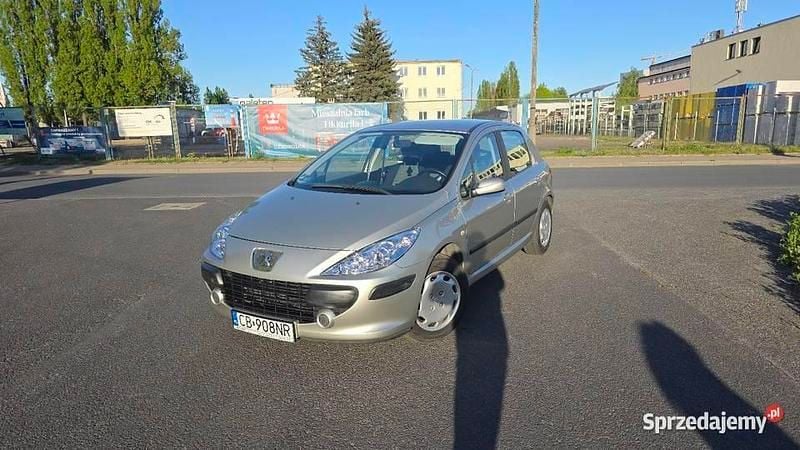 Beżowy Używany 2005 Peugeot 307 Hatchback | 5999 zł (Dość drogi) - Obraz 1/4
