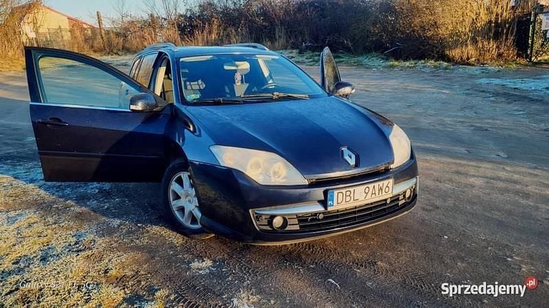 Granatowy Używany 2008 Renault Laguna III Kombi | 6500 zł (Uczciwa cena) - Obraz 1/4