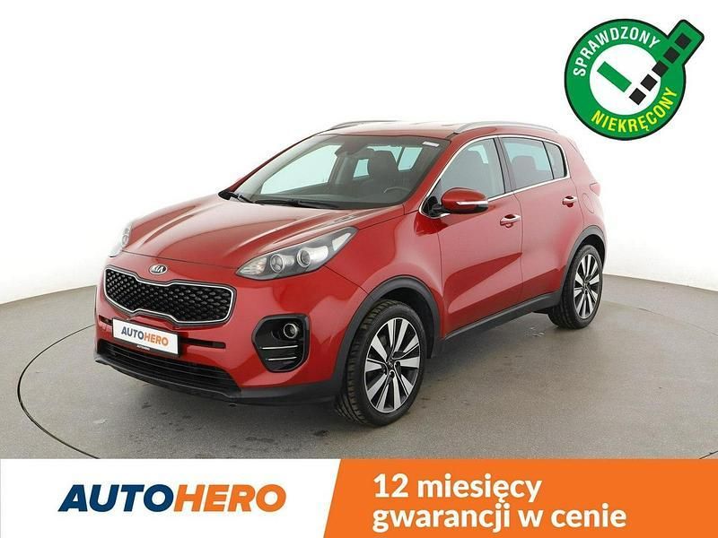 Czerwony Używany 2016 Kia Sportage 2 SUV | 52 200 zł (Uczciwa cena) - Obraz 1/3