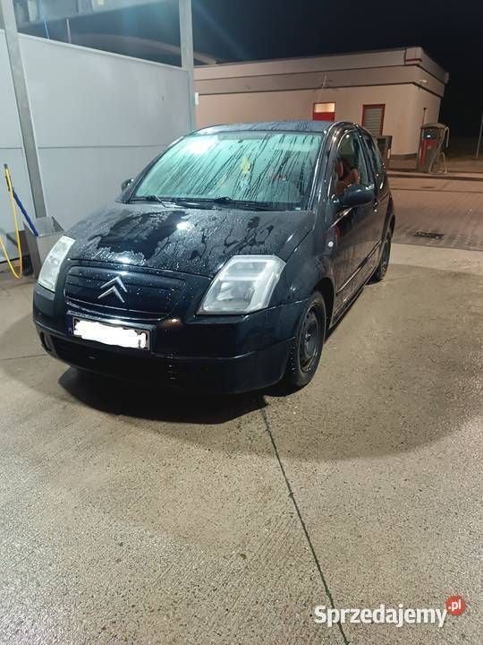 Czarny Używany 2004 Citroën C2 Hatchback | 1900 zł (Dobra cena) - Obraz 1/4