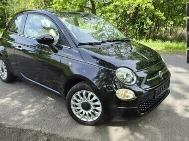 Czarny Używany 2019 Fiat 500C Dolcevita Kabriolet | 45 900 zł - Obraz 1/4