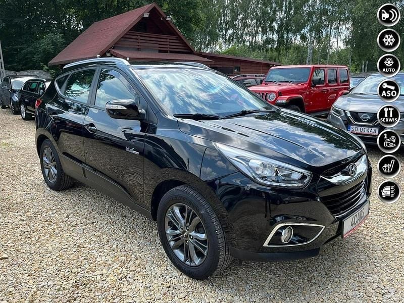 Czarny Używany 2015 Hyundai ix35 SUV | 54 000 zł (Dość drogi) - Obraz 1/4