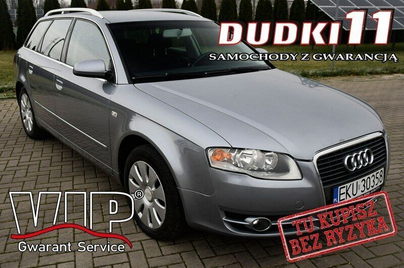 Szary Używany 2006 Audi A4 Sedan/Limuzyna | 12 900 zł (Dobra cena) - Obraz 1/4
