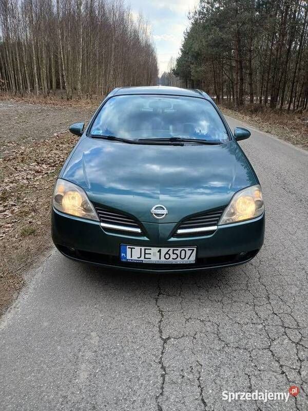 Zielony Używany 2002 Nissan Primera Hatchback | 6300 zł (Dość drogi) - Obraz 1/3