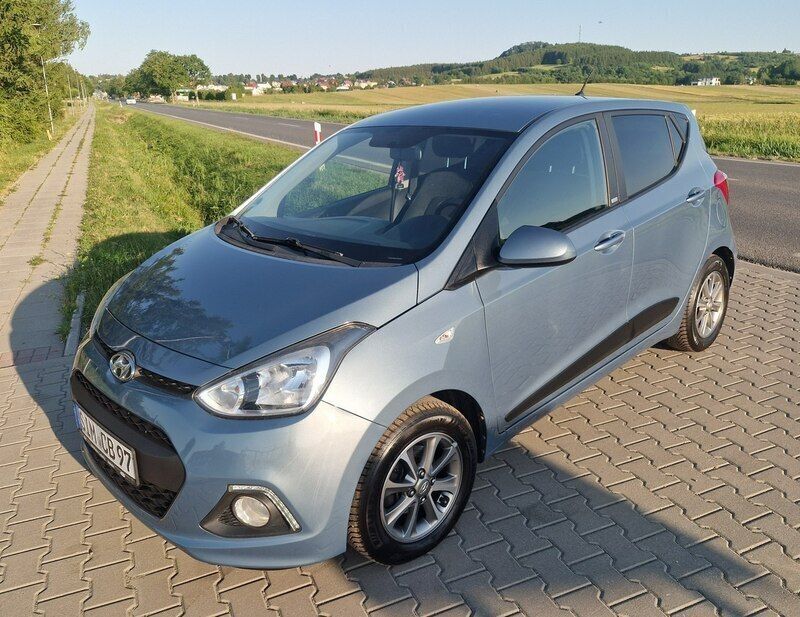 Niebieski jasny (metalik) Używany 2016 Hyundai i10 Hatchback | 26 999 zł (Uczciwa cena) - Obraz 1/4