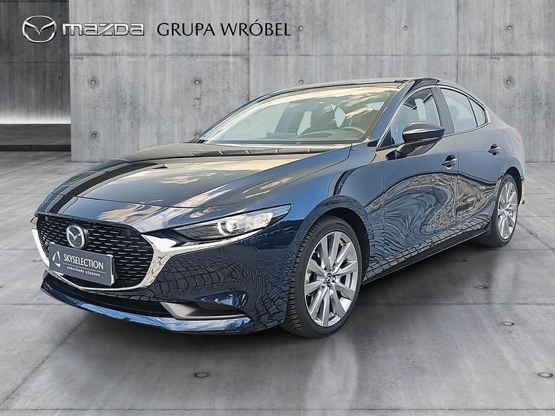 Snowflake white pearl Używany 2020 Mazda 3 Sedan/Limuzyna | 109 900 zł - Obraz 1/4