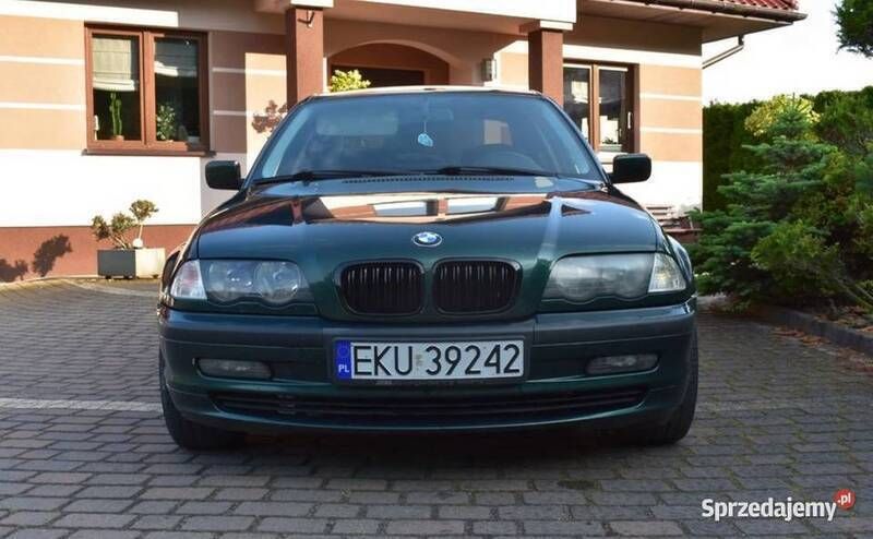 Zielony Używany 1999 BMW 320 Sedan/Limuzyna | 9500 zł (Drogi) - Obraz 1/4