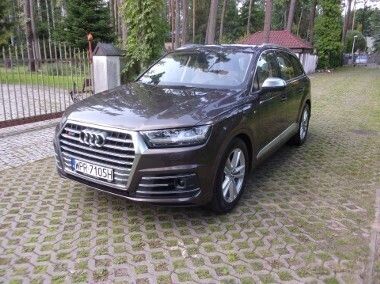 Brązowy Używany 2017 Audi SQ7 SUV | 149 000 zł - Obraz 1/4