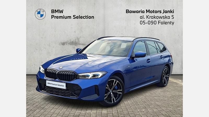Niebieski portimao m metalizowany Używany 2024 BMW 330e Comfort Edition Kombi | 229 900 zł - Obraz 1/3