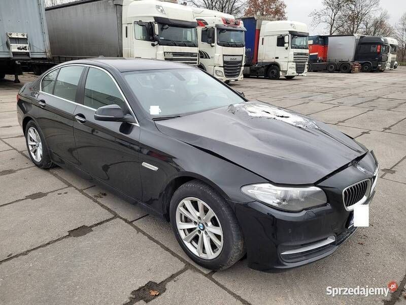 Używany BMW 525 218 KM (160 kW) 2016 Czarny Sedan/Limuzyna