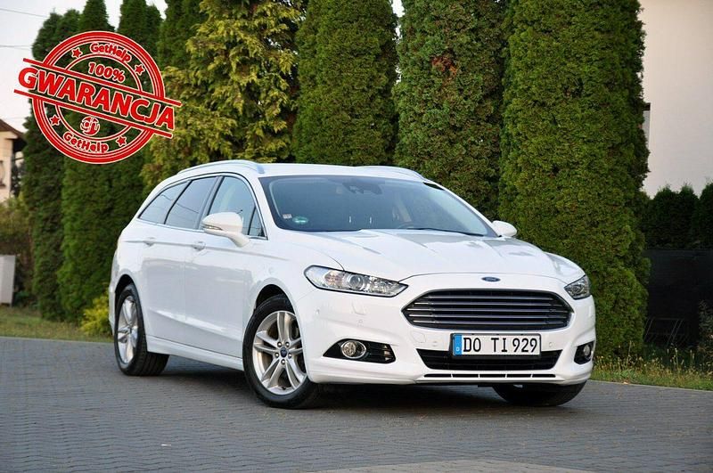 Biały Używany 2016 Ford Mondeo Kombi | 43 900 zł (Dobra cena) - Obraz 1/4