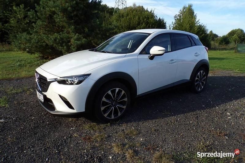 Biały Używany 2019 Mazda CX-3 SUV | 59 900 zł (Uczciwa cena) - Obraz 1/4