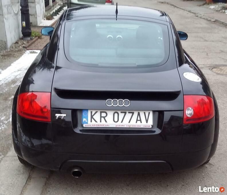 Czarny metalic Używany 2002 Audi TT Coupe | 24 500 zł (Dość drogi) - Obraz 1/4