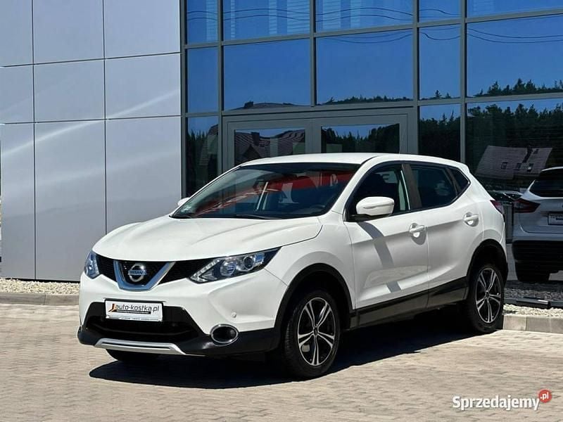 Biały Używany 2014 Nissan Qashqai SUV | 42 299 zł (Uczciwa cena) - Obraz 1/3