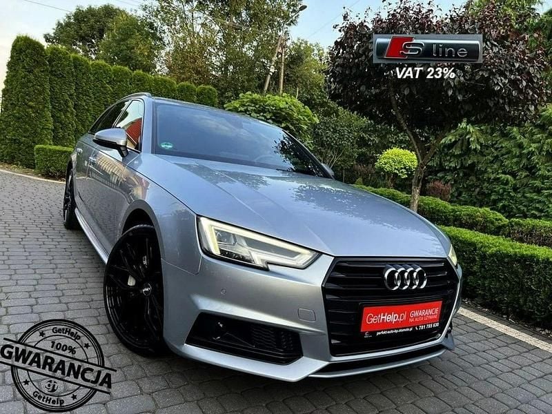 Szary (metalik) Używany 2017 Audi A4 Kombi | 73 800 zł (Drogi) - Obraz 1/4