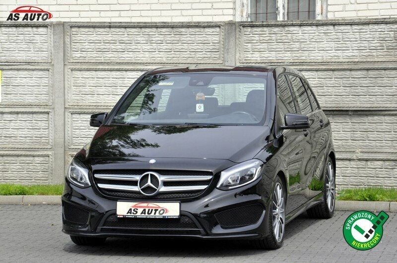 Używany Mercedes B220 AMG line 170 KM (125 kW) 2015 Czarny Minivan