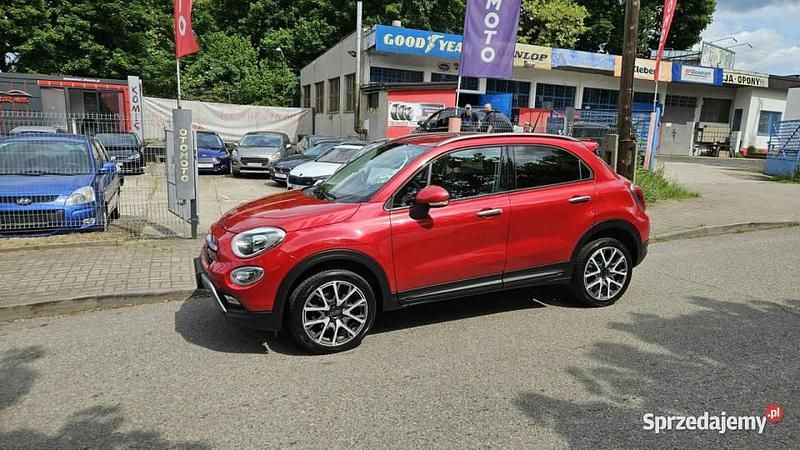 Czerwony Używany 2015 Fiat 500X Cross Plus SUV | 44 900 zł - Obraz 1/4