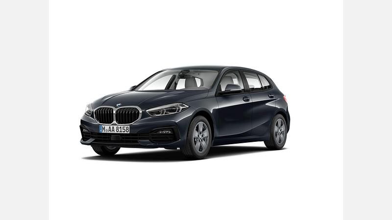 Szary mineralny metalizowany Używany 2021 BMW 118 Advantage Hatchback | 99 900 zł (Dość drogi) - Obraz 1/3