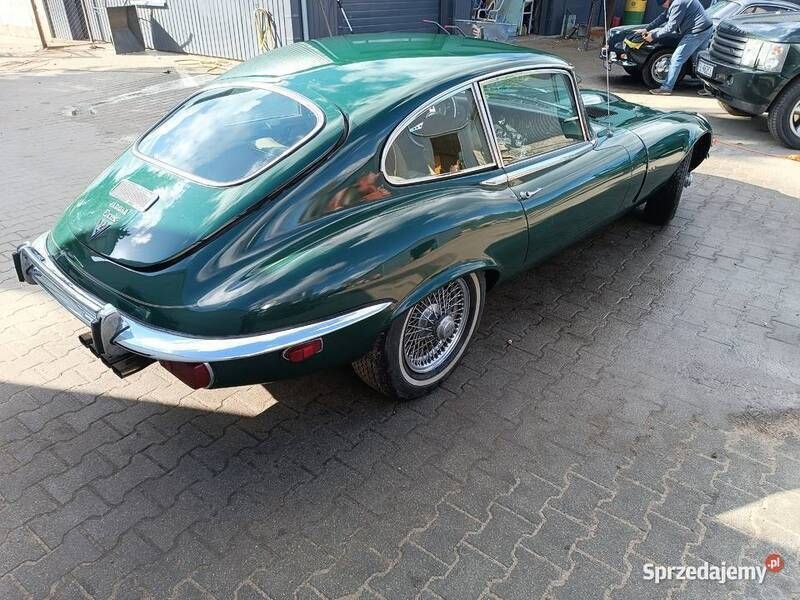 Zielony Używany 1971 Jaguar E-Type Coupe | 209 000 zł - Obraz 1/4