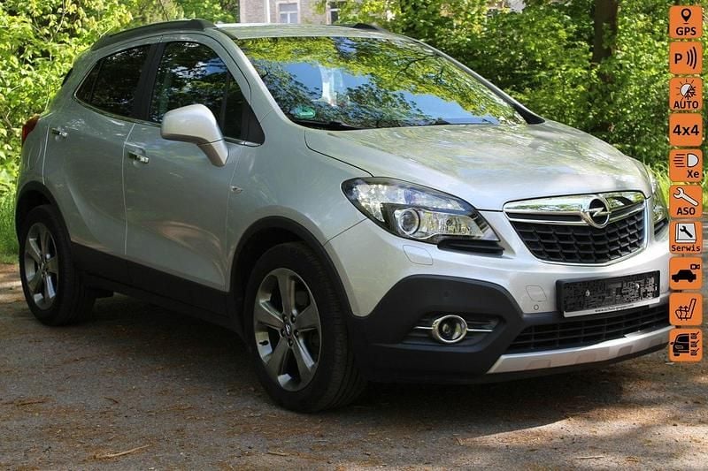 Srebrny Używany 2013 Opel Mokka SUV | 42 700 zł (Uczciwa cena) - Obraz 1/4