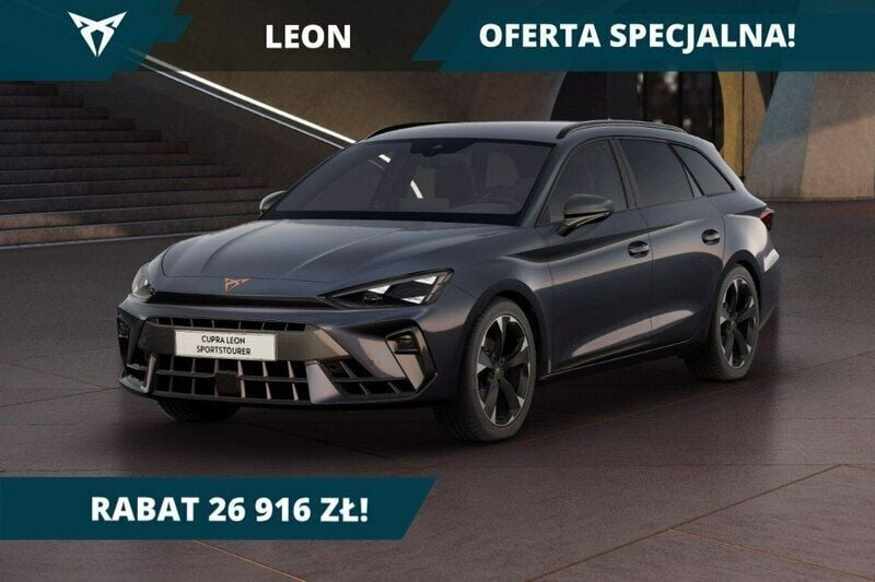 Nowe Cupra Leon 150 KM (110 kW) 2025 Biały (metalik) Hatchback