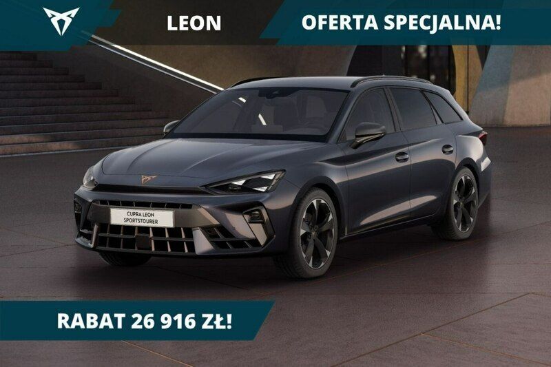 Biały (metalik) Nowe 2025 Cupra Leon Hatchback | 126 615 zł (Dość drogi) - Obraz 1/4