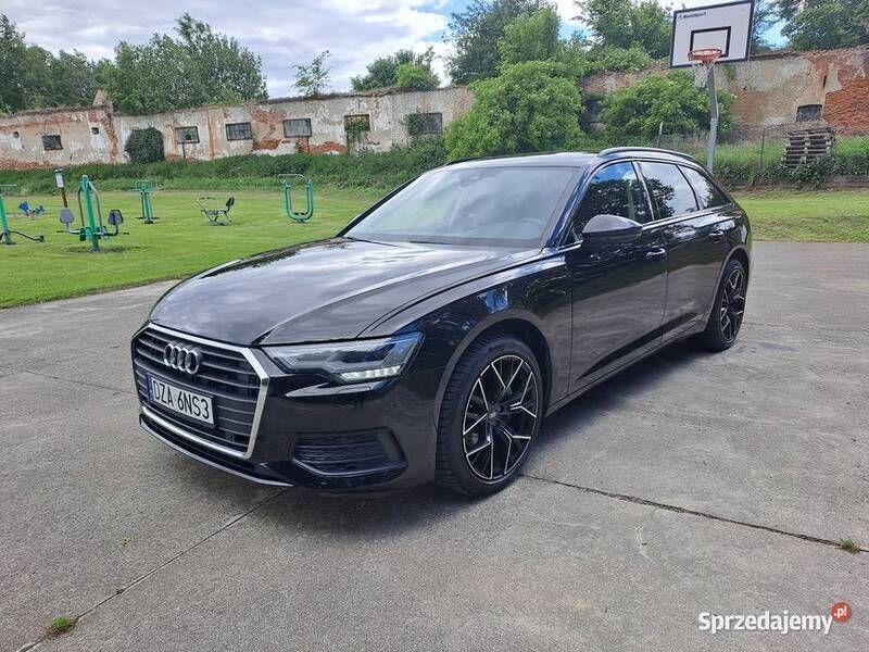 Czarny Używany 2019 Audi A6 Kombi | 119 000 zł - Obraz 1/4